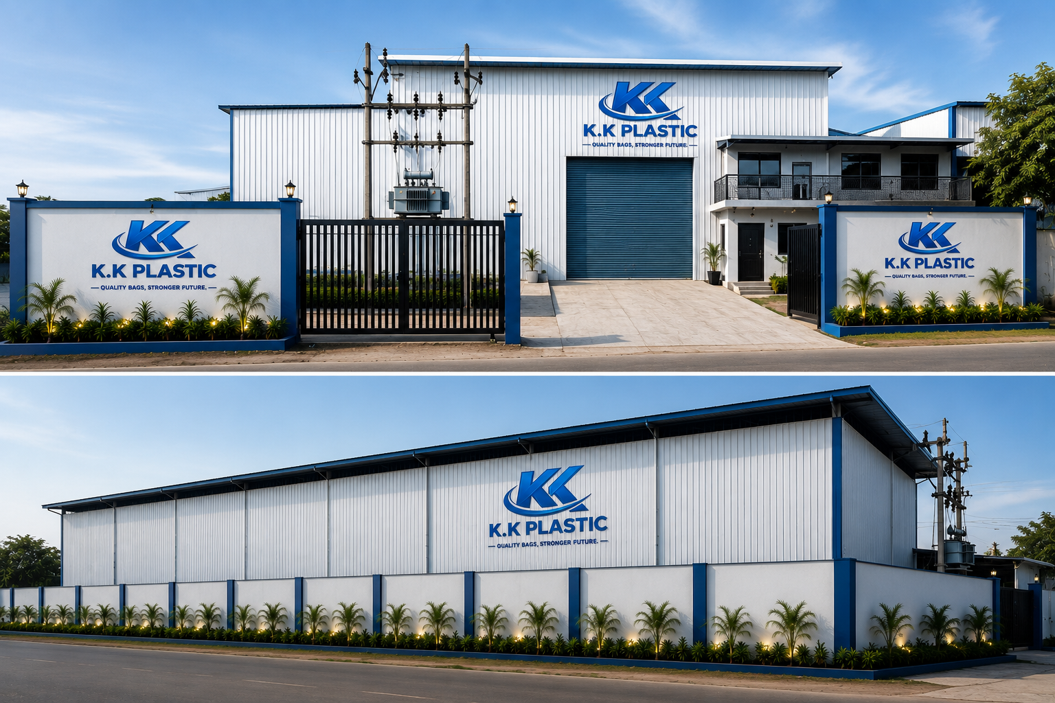 K.K. PLASTIC INDUSTRIES factory at GIDC Mehsana